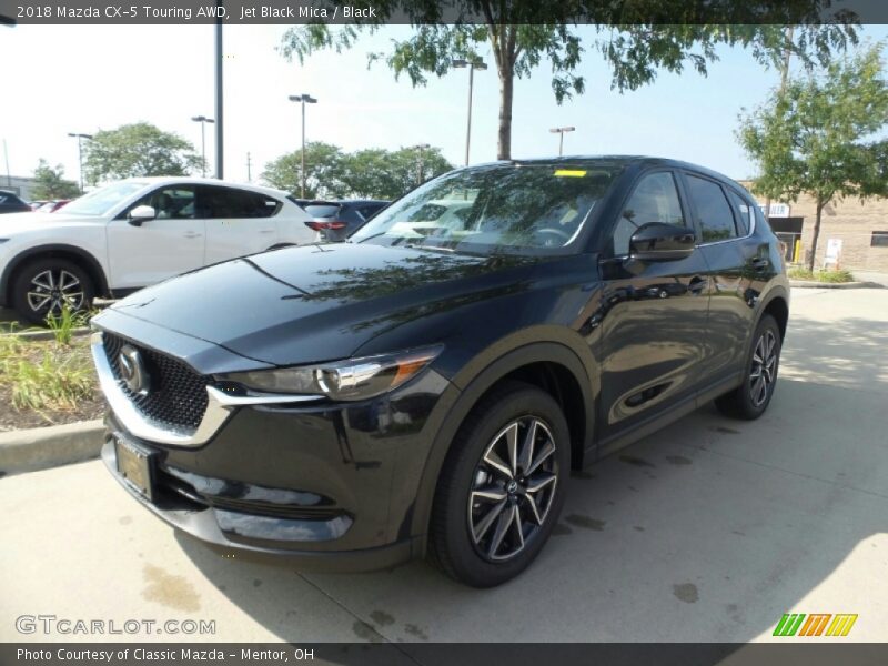 Jet Black Mica / Black 2018 Mazda CX-5 Touring AWD