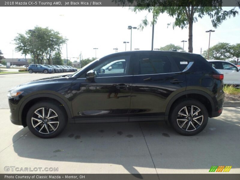 Jet Black Mica / Black 2018 Mazda CX-5 Touring AWD