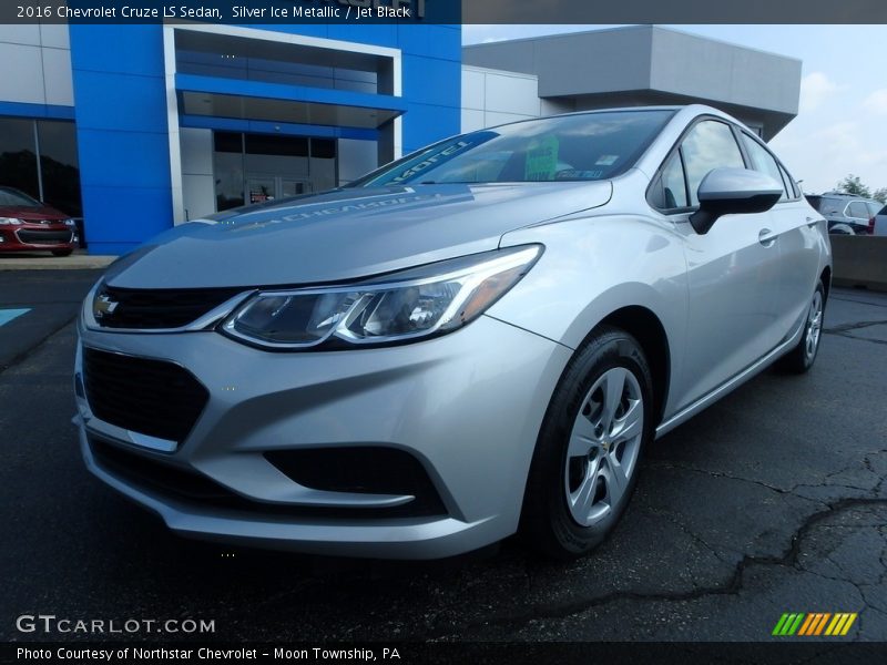 Silver Ice Metallic / Jet Black 2016 Chevrolet Cruze LS Sedan