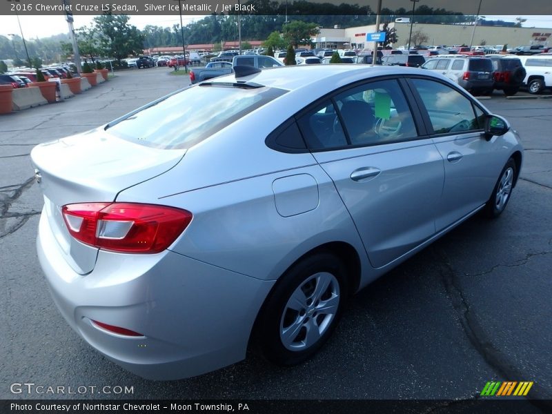 Silver Ice Metallic / Jet Black 2016 Chevrolet Cruze LS Sedan