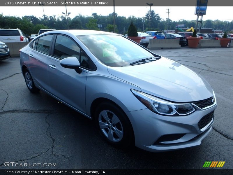 Silver Ice Metallic / Jet Black 2016 Chevrolet Cruze LS Sedan