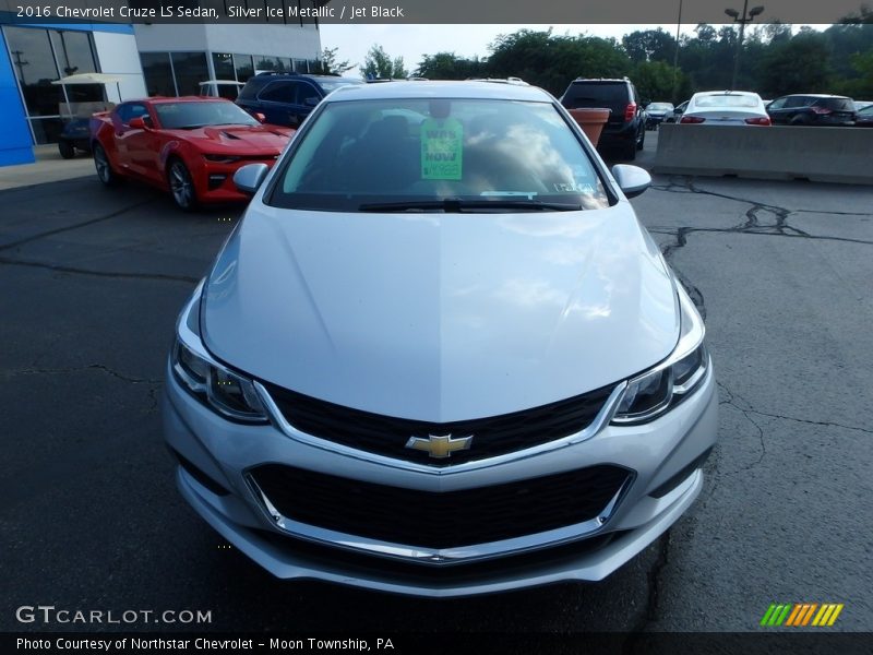 Silver Ice Metallic / Jet Black 2016 Chevrolet Cruze LS Sedan