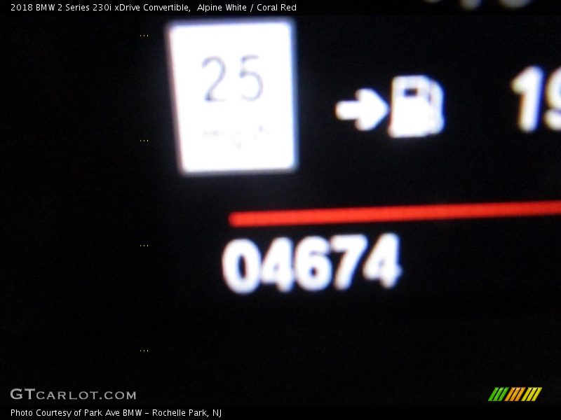 Alpine White / Coral Red 2018 BMW 2 Series 230i xDrive Convertible