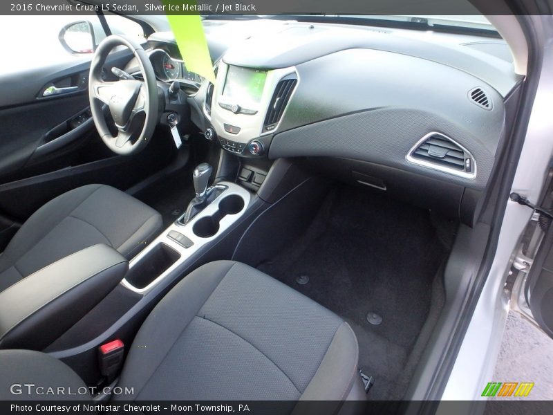 Silver Ice Metallic / Jet Black 2016 Chevrolet Cruze LS Sedan