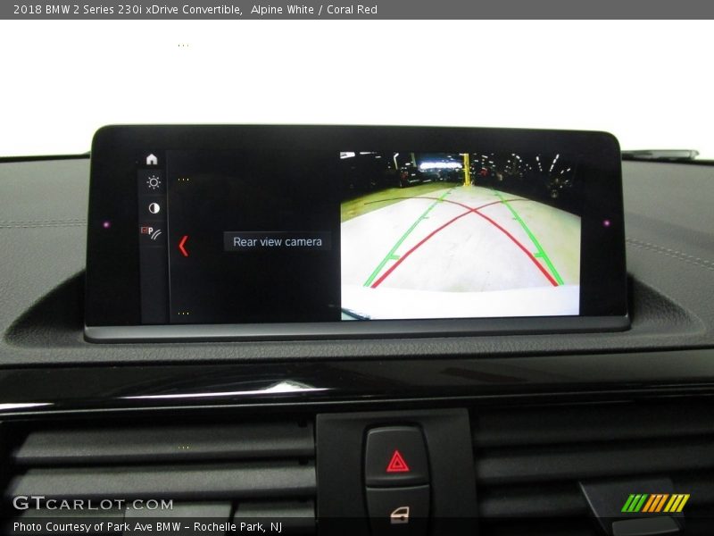 Alpine White / Coral Red 2018 BMW 2 Series 230i xDrive Convertible