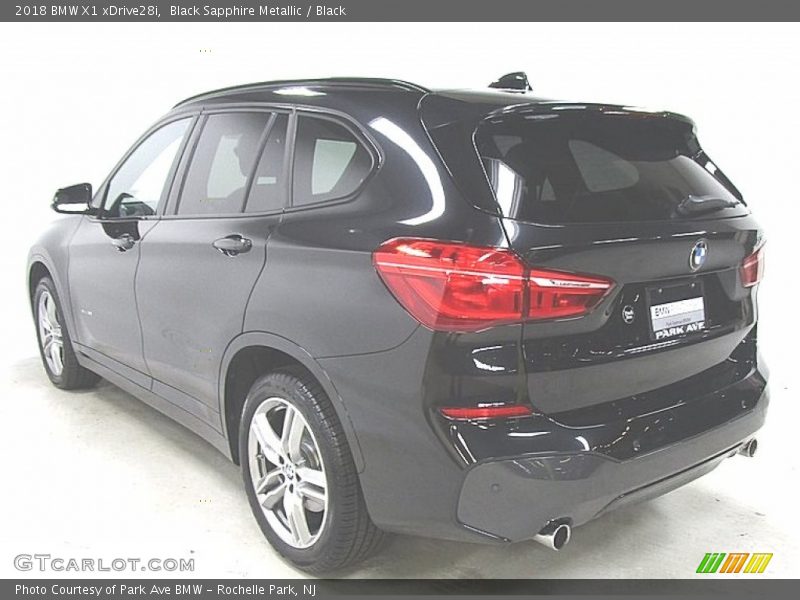 Black Sapphire Metallic / Black 2018 BMW X1 xDrive28i