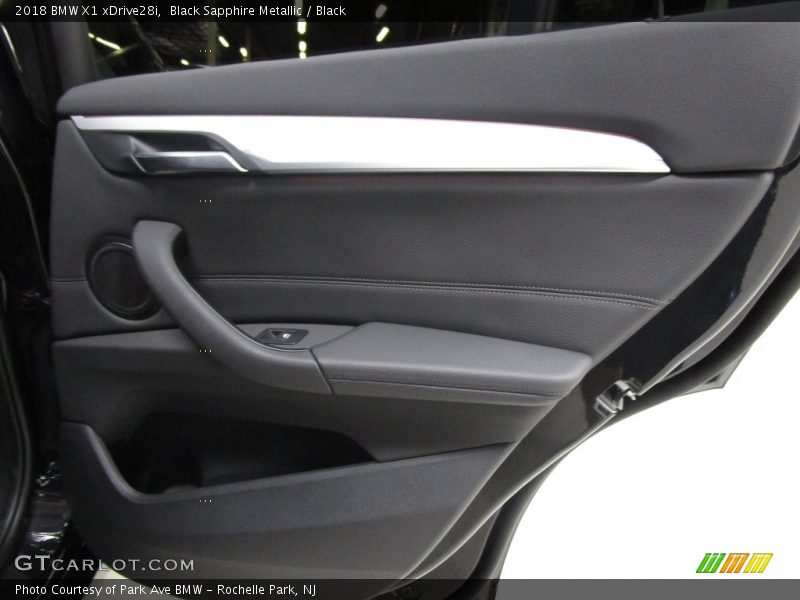 Black Sapphire Metallic / Black 2018 BMW X1 xDrive28i