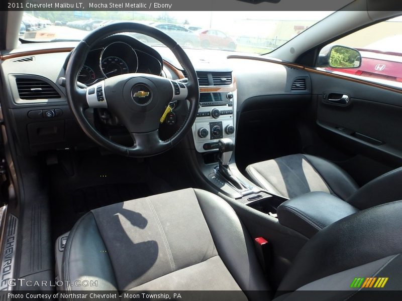 Mocha Steel Metallic / Ebony 2011 Chevrolet Malibu LT