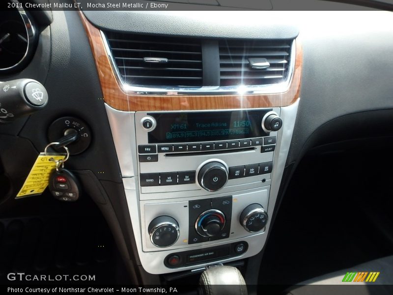 Mocha Steel Metallic / Ebony 2011 Chevrolet Malibu LT