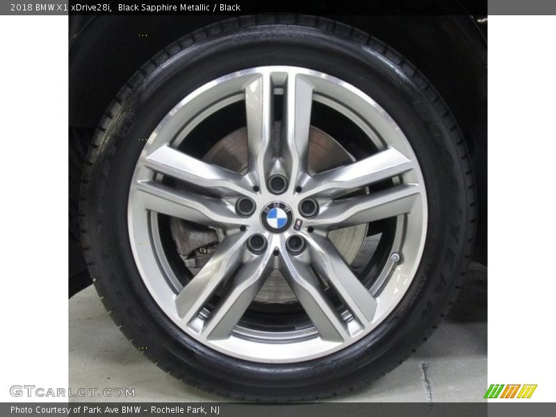 Black Sapphire Metallic / Black 2018 BMW X1 xDrive28i