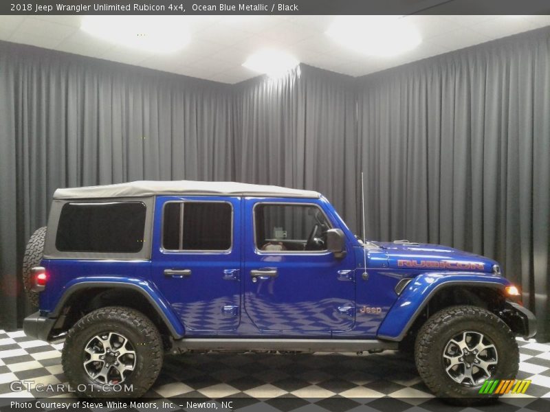  2018 Wrangler Unlimited Rubicon 4x4 Ocean Blue Metallic