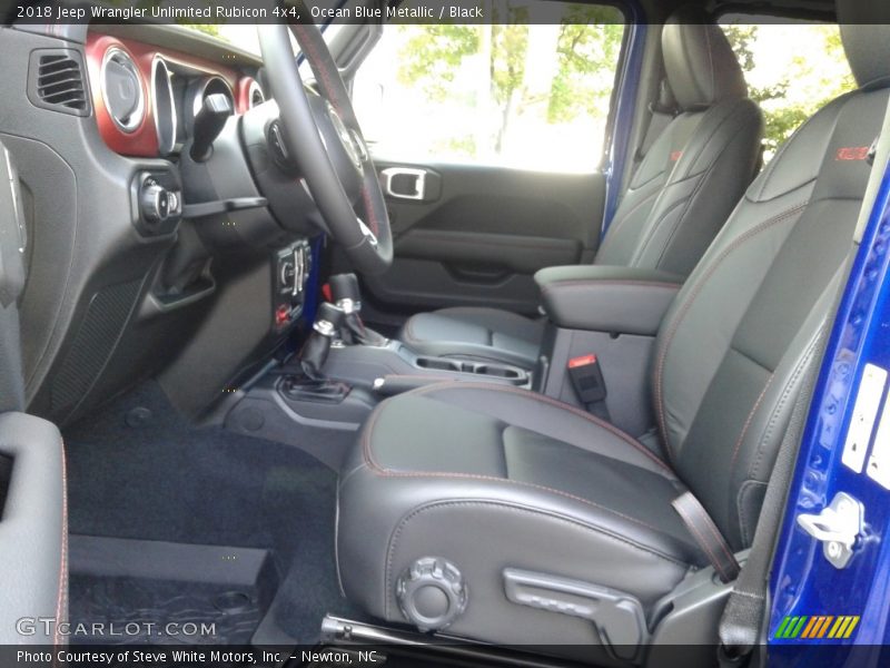 Ocean Blue Metallic / Black 2018 Jeep Wrangler Unlimited Rubicon 4x4
