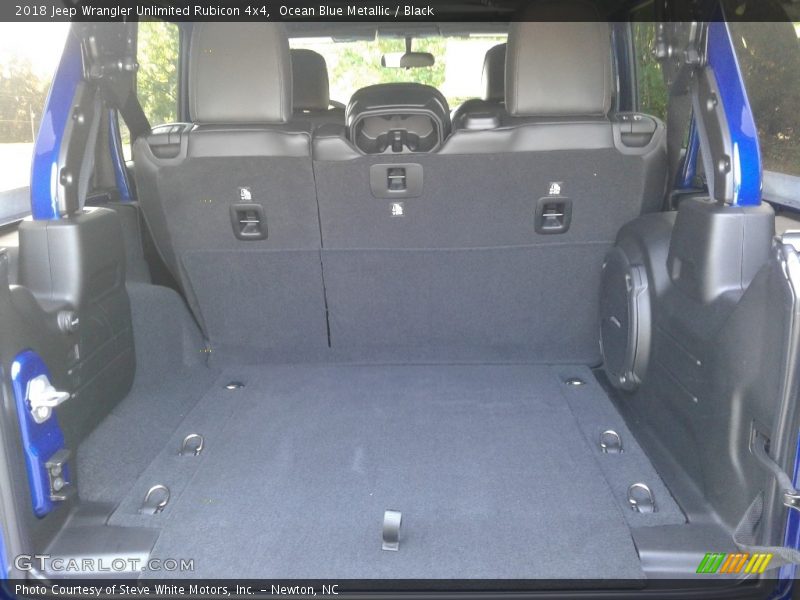 Ocean Blue Metallic / Black 2018 Jeep Wrangler Unlimited Rubicon 4x4
