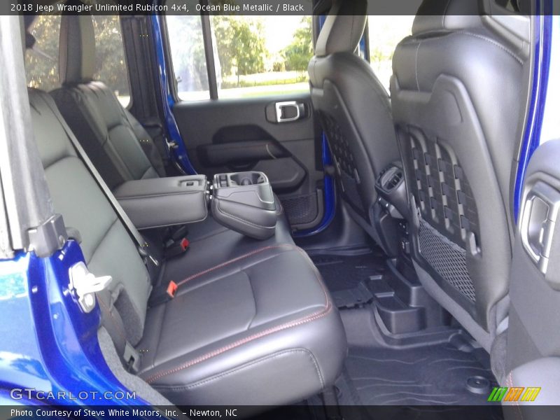 Ocean Blue Metallic / Black 2018 Jeep Wrangler Unlimited Rubicon 4x4