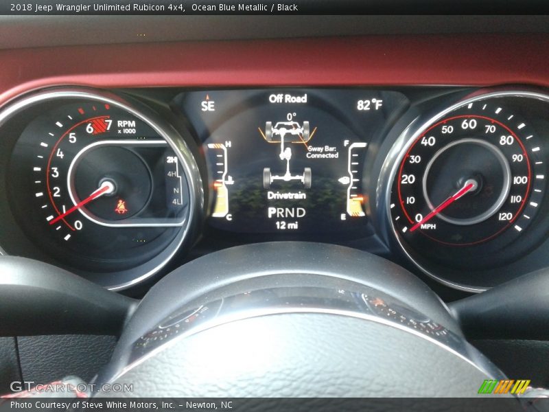  2018 Wrangler Unlimited Rubicon 4x4 Rubicon 4x4 Gauges