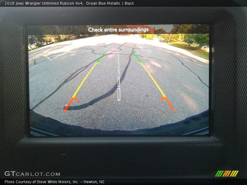 Ocean Blue Metallic / Black 2018 Jeep Wrangler Unlimited Rubicon 4x4
