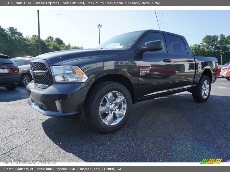 Maximum Steel Metallic / Black/Diesel Gray 2019 Ram 1500 Classic Express Crew Cab 4x4