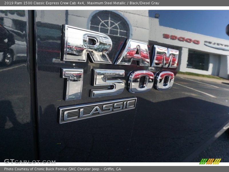 Maximum Steel Metallic / Black/Diesel Gray 2019 Ram 1500 Classic Express Crew Cab 4x4