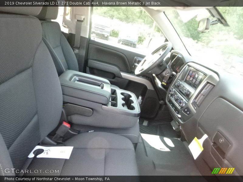 Havana Brown Metallic / Jet Black 2019 Chevrolet Silverado LD LT Z71 Double Cab 4x4