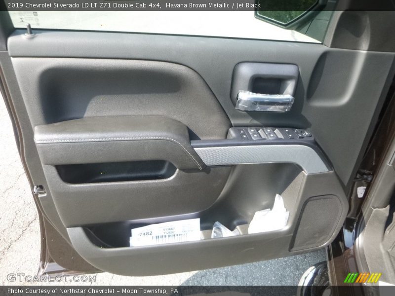Havana Brown Metallic / Jet Black 2019 Chevrolet Silverado LD LT Z71 Double Cab 4x4