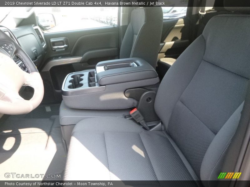 Havana Brown Metallic / Jet Black 2019 Chevrolet Silverado LD LT Z71 Double Cab 4x4