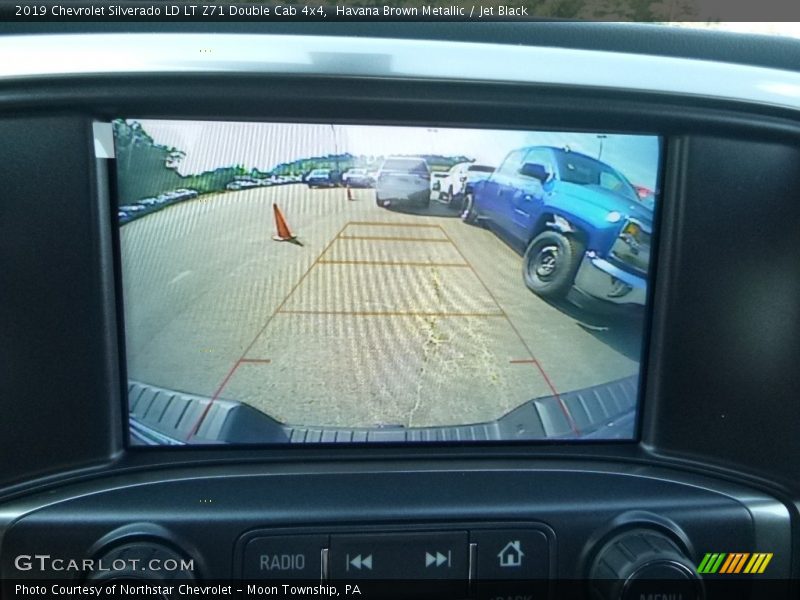 Havana Brown Metallic / Jet Black 2019 Chevrolet Silverado LD LT Z71 Double Cab 4x4