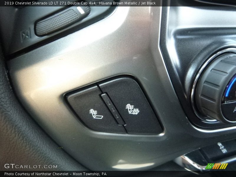 Havana Brown Metallic / Jet Black 2019 Chevrolet Silverado LD LT Z71 Double Cab 4x4