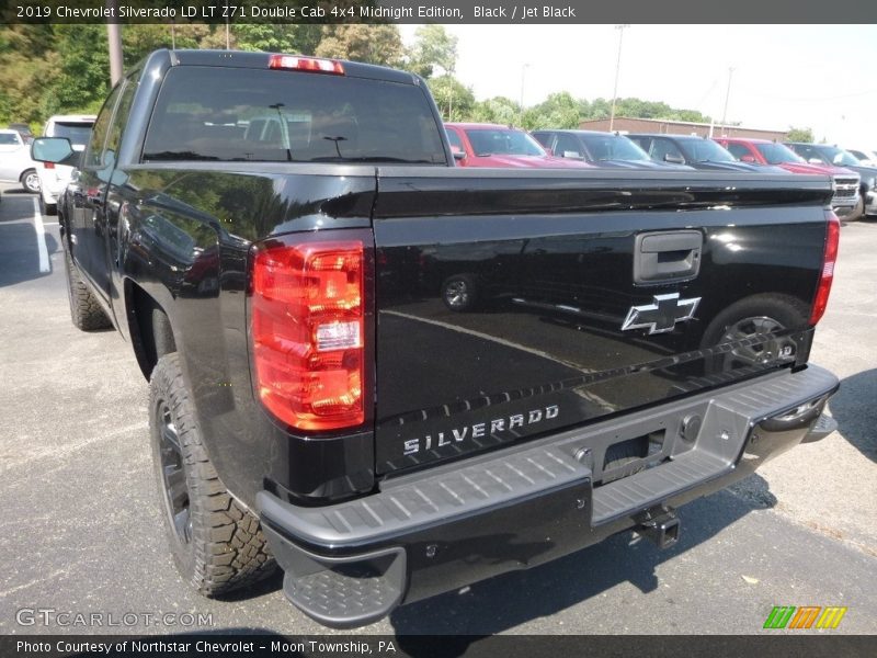 Black / Jet Black 2019 Chevrolet Silverado LD LT Z71 Double Cab 4x4 Midnight Edition