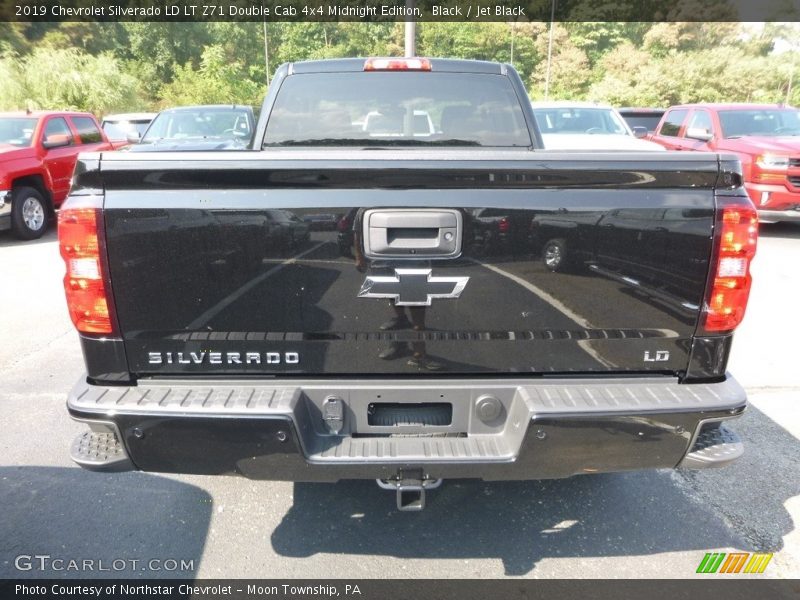 Black / Jet Black 2019 Chevrolet Silverado LD LT Z71 Double Cab 4x4 Midnight Edition