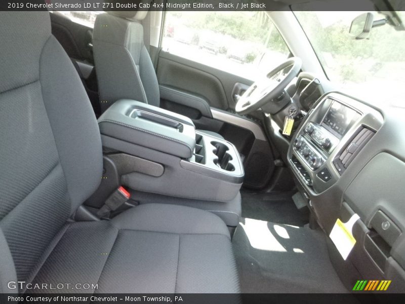 Black / Jet Black 2019 Chevrolet Silverado LD LT Z71 Double Cab 4x4 Midnight Edition