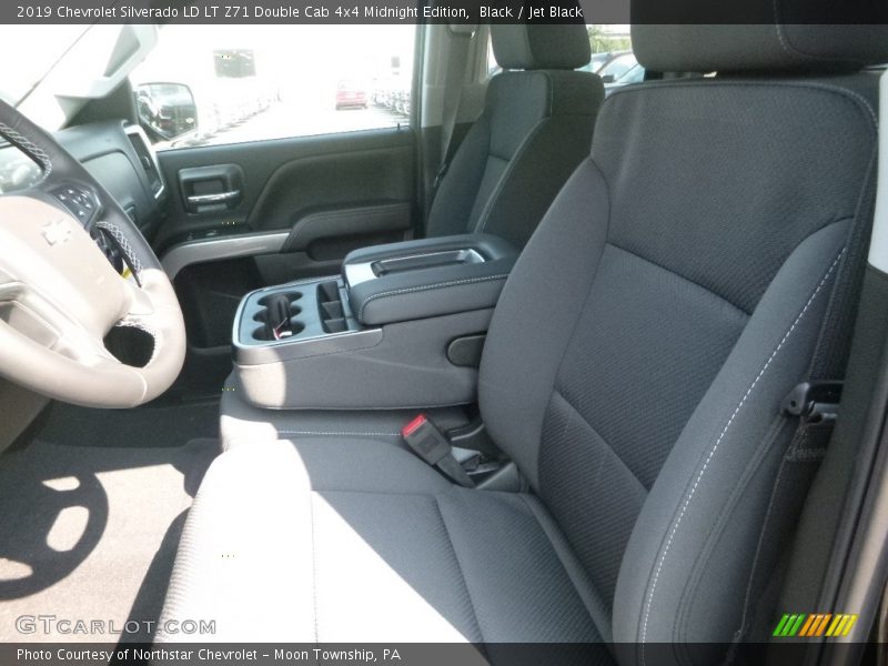 Black / Jet Black 2019 Chevrolet Silverado LD LT Z71 Double Cab 4x4 Midnight Edition
