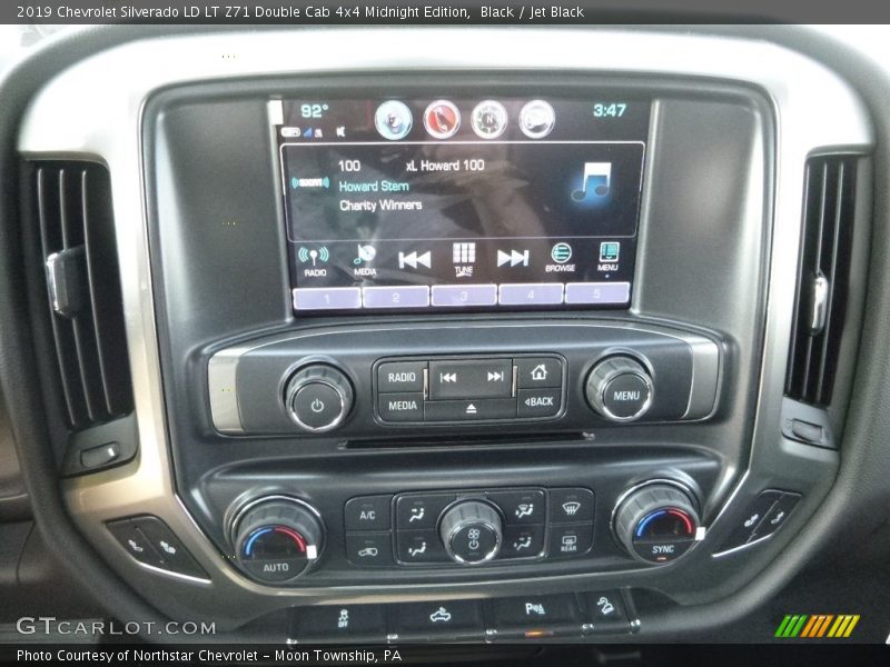 Black / Jet Black 2019 Chevrolet Silverado LD LT Z71 Double Cab 4x4 Midnight Edition
