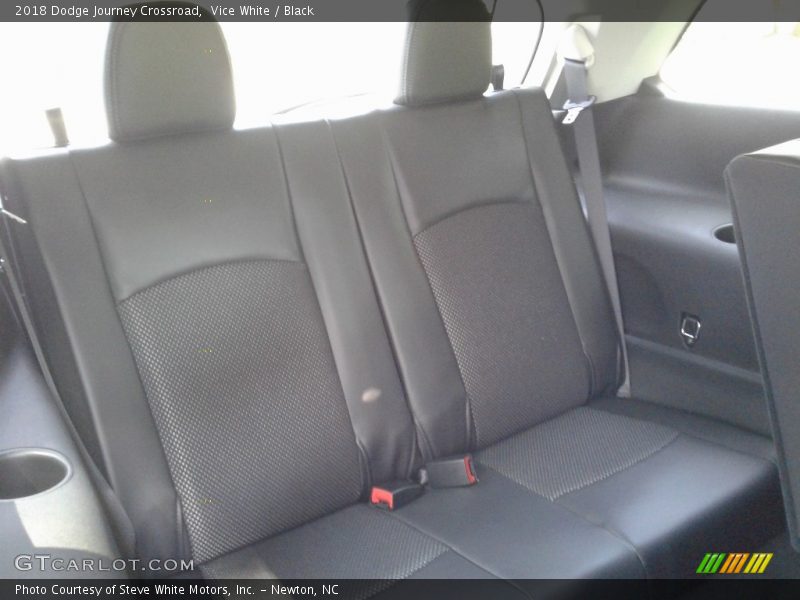 Vice White / Black 2018 Dodge Journey Crossroad
