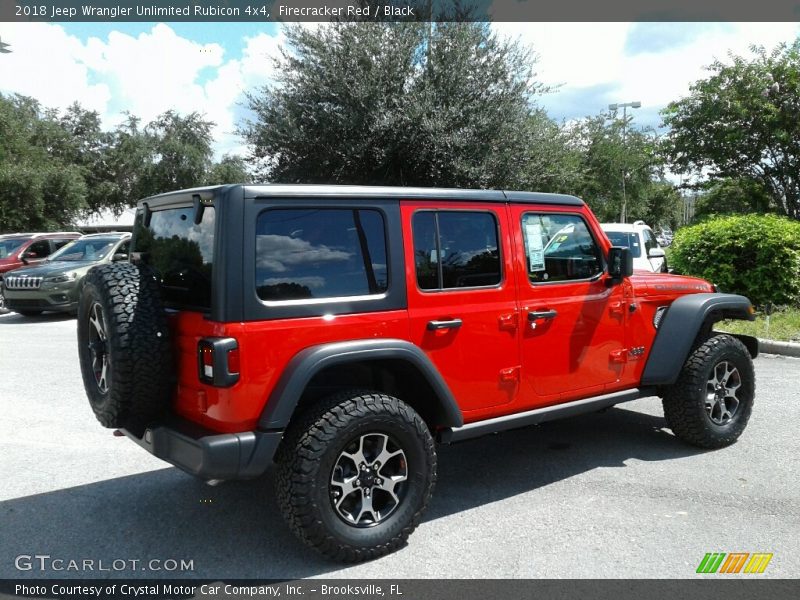 Firecracker Red / Black 2018 Jeep Wrangler Unlimited Rubicon 4x4