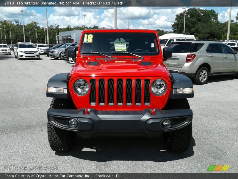  2018 Wrangler Unlimited Rubicon 4x4 Firecracker Red