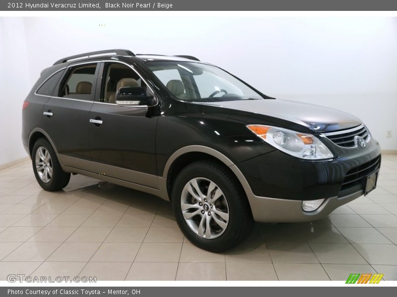 Black Noir Pearl / Beige 2012 Hyundai Veracruz Limited