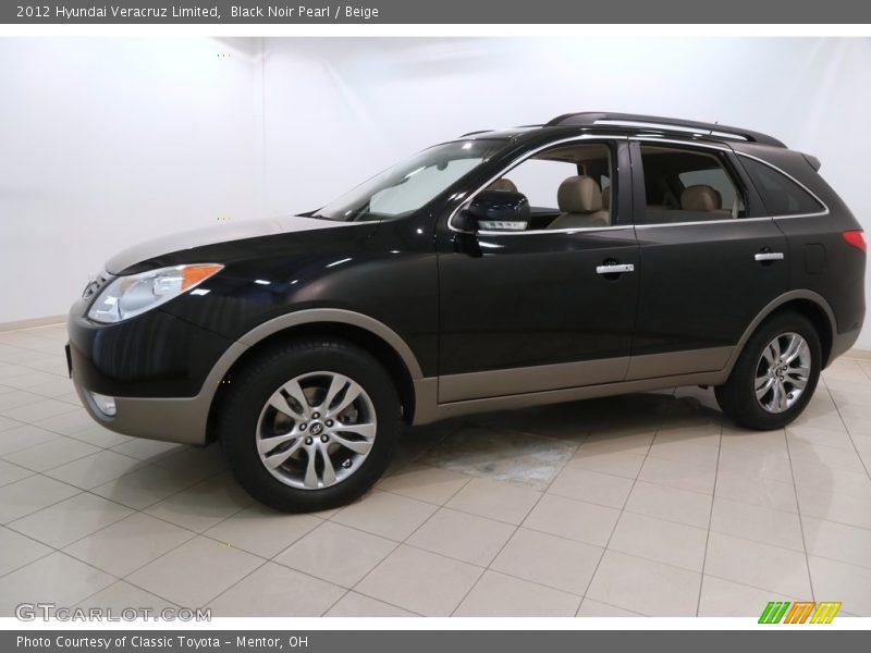 Black Noir Pearl / Beige 2012 Hyundai Veracruz Limited