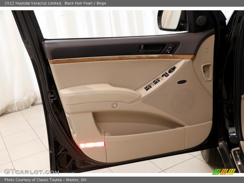 Black Noir Pearl / Beige 2012 Hyundai Veracruz Limited