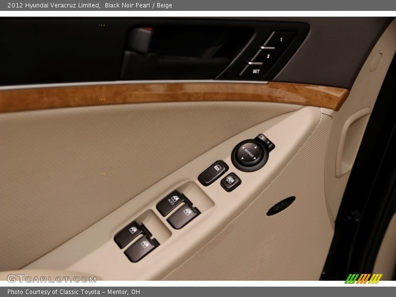 Black Noir Pearl / Beige 2012 Hyundai Veracruz Limited