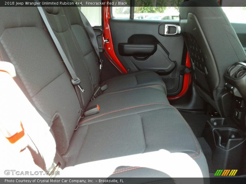 Firecracker Red / Black 2018 Jeep Wrangler Unlimited Rubicon 4x4