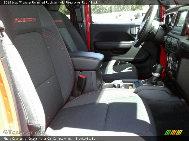 Firecracker Red / Black 2018 Jeep Wrangler Unlimited Rubicon 4x4