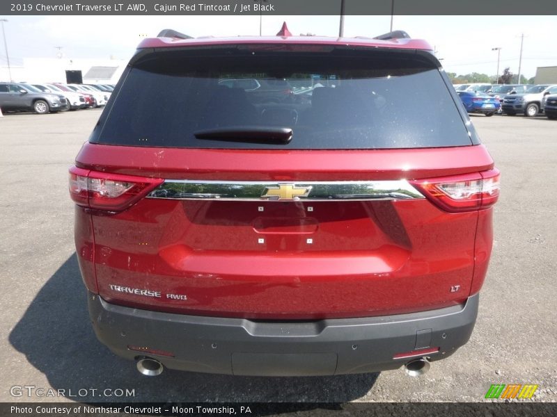 Cajun Red Tintcoat / Jet Black 2019 Chevrolet Traverse LT AWD