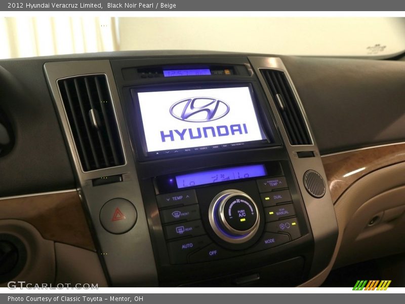 Black Noir Pearl / Beige 2012 Hyundai Veracruz Limited