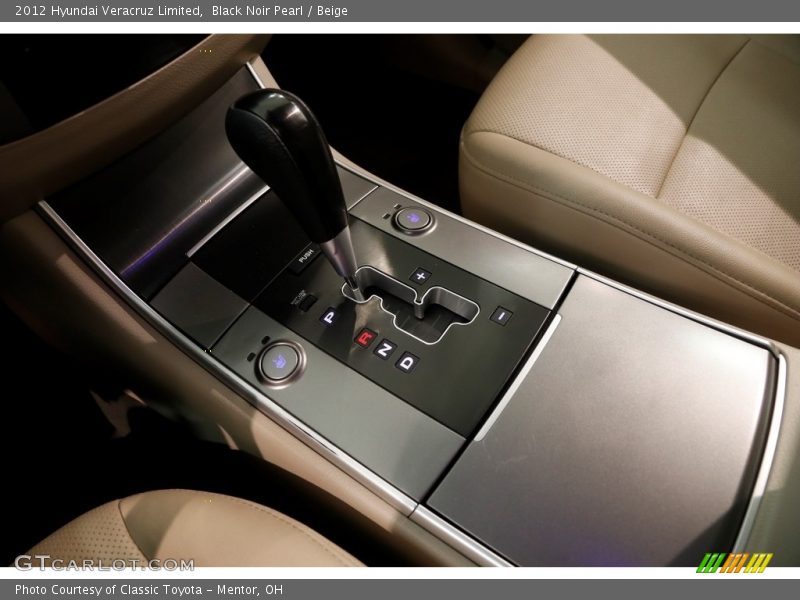 Black Noir Pearl / Beige 2012 Hyundai Veracruz Limited