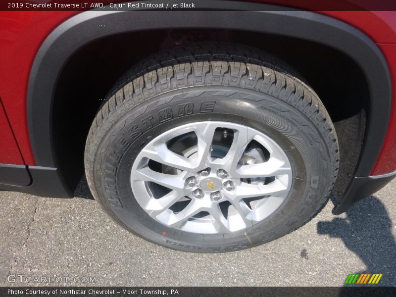 Cajun Red Tintcoat / Jet Black 2019 Chevrolet Traverse LT AWD