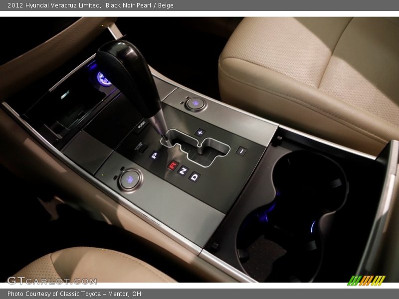 Black Noir Pearl / Beige 2012 Hyundai Veracruz Limited
