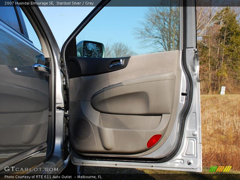 Stardust Silver / Gray 2007 Hyundai Entourage SE
