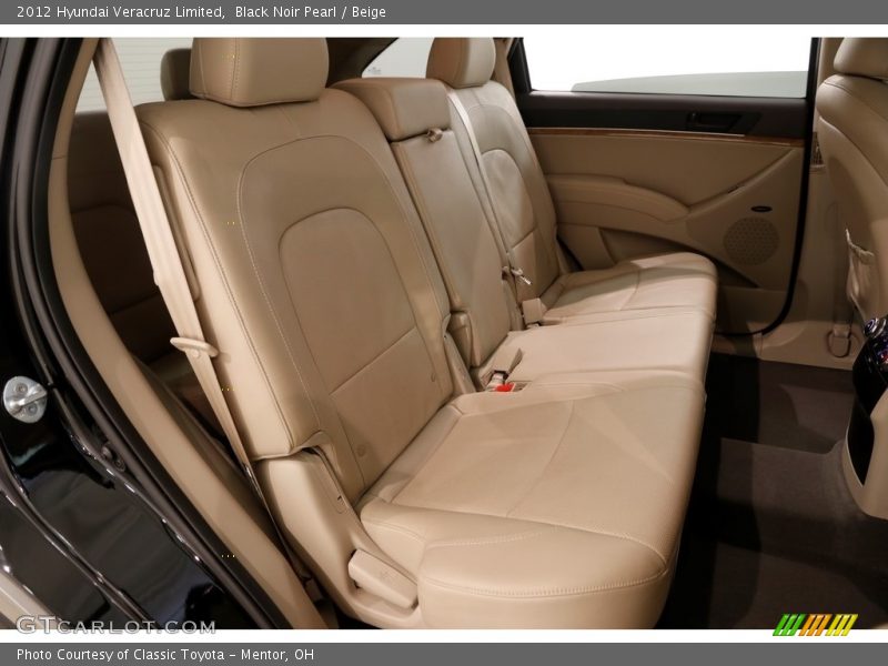 Black Noir Pearl / Beige 2012 Hyundai Veracruz Limited