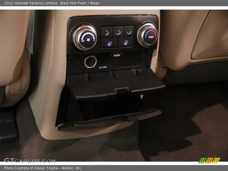 Black Noir Pearl / Beige 2012 Hyundai Veracruz Limited