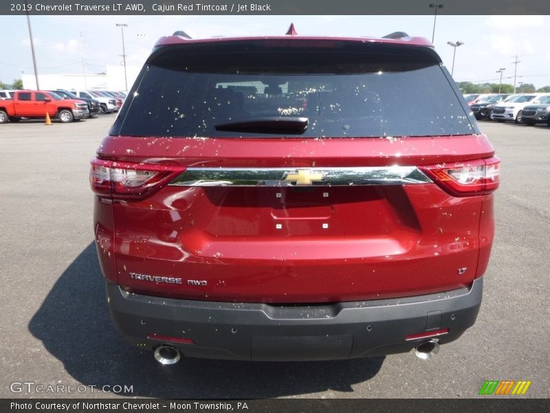 Cajun Red Tintcoat / Jet Black 2019 Chevrolet Traverse LT AWD